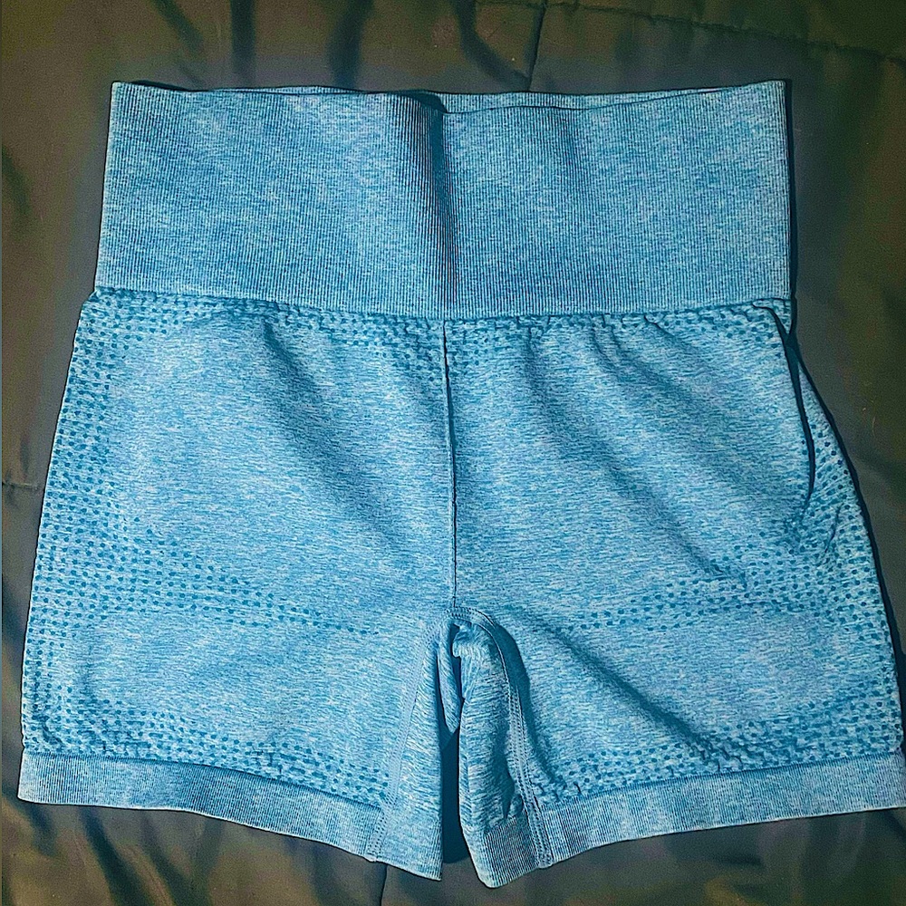 Yoga Basic Seamless Wide Waistband Shorts